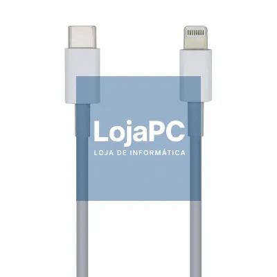 Cabo USB 2.0 Tipo-C Lightning Aisens A102-0441/ Lightning Macho - USB Tipo-C Macho/ 480Mbps/ 20cm/ Branco