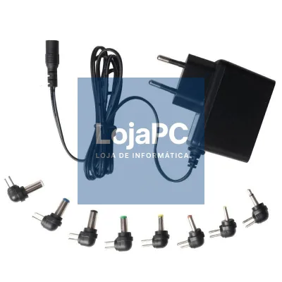 Carregador de CA/CC Fonestar AD-520F/ 10W/ 8 Conectores/ Voltaje 5V