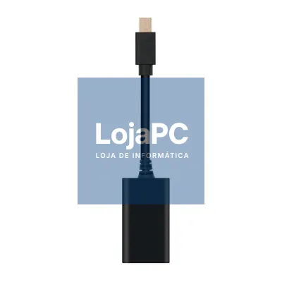 Conversor Nanocable 10.16.0102/ Mini DisplayPort Macho - HDMI Fêmea/ 15cm/ Preto