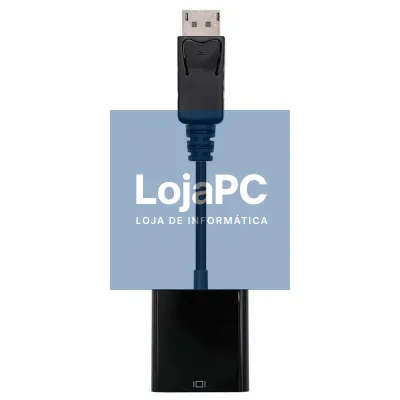 Conversor Nanocable 10.16.0602/ DisplayPort Macho - VGA Fêmea/ 15cm/ Preto