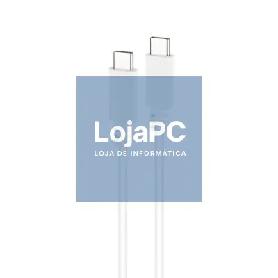 Cabo USB 2.0 Tipo-C Nanocable 10.01.2301-L150-W/ USB Tipo-C Macho - USB Tipo-C Macho/ 480Mbps/ 1.5m/ Branco