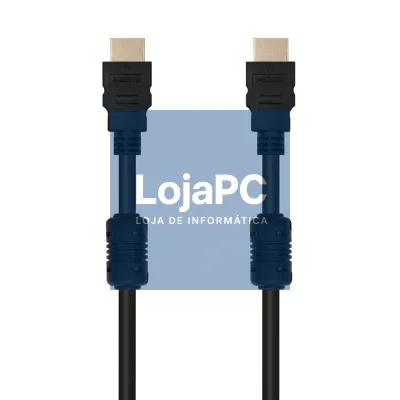 Cabo HDMI 1.4 Nanocable 10.15.1802/ HDMI Macho - HDMI Macho/ 1.8m/ Preto