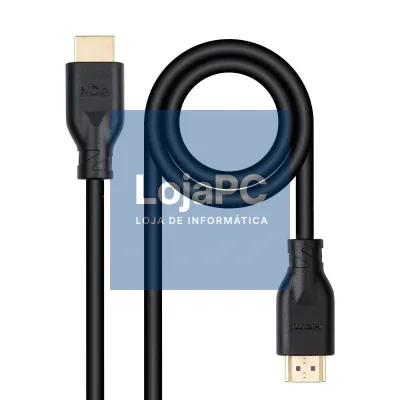 Cabo HDMI 2.0 4K CCS Nanocable 10.15.3910/ HDMI Macho - HDMI Macho/ 10m/ Preto
