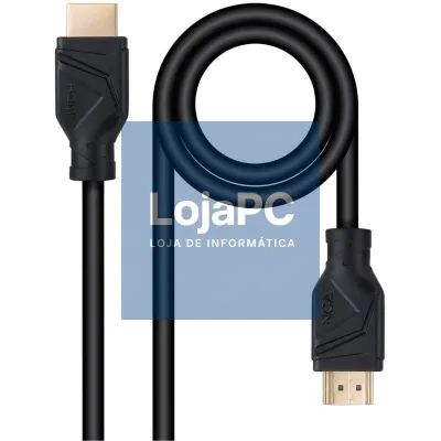 Cabo HDMI 2.1 8K Nanocable 10.15.8310/ HDMI Macho - HDMI Macho/ 10m/ Preto