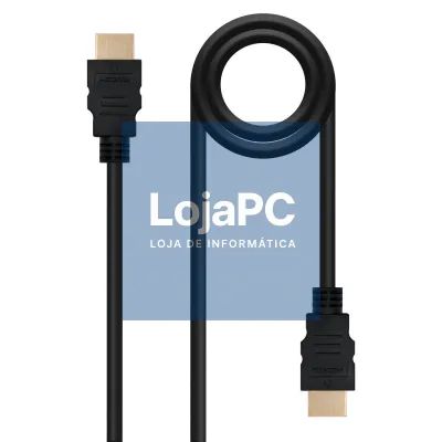 Cabo HDMI 1.4 Nanocable 10.15.1707/ HDMI Macho - HDMI Macho/ 7m/ Preto