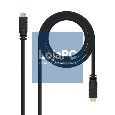 Cabo HDMI 1.4 Nanocable 10.15.1820/ HDMI Macho - HDMI Macho/ 20m/ Preto