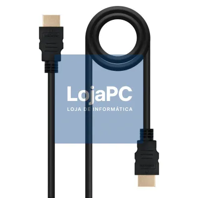 Cabo HDMI 1.4 Nanocable 10.15.1701/ HDMI Macho - HDMI Macho/ 1.5m/ Preto