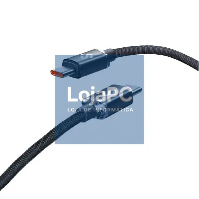 Cabo USB 2.0 Tipo-C Subblim Optimus/ USB Tipo-C Macho - USB Tipo-C Macho/ até 60W/ 480Mbps/ 1m/ Preto