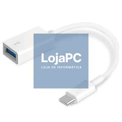Cabo USB 2.0 TP-Link UC400/ USB Tipo-C Macho - USB Fêmea/ 10cm/ Branco