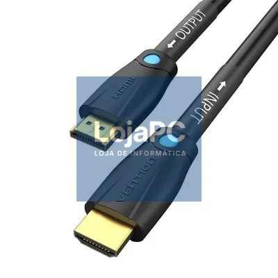 Cabo HDMI 2.0 4K Vention AAMBQ/ HDMI Macho - HDMI Macho/ 20m/ Preto