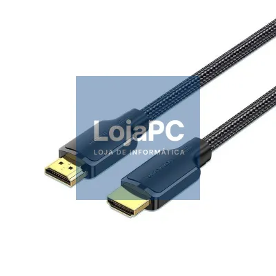 Cabo HDMI 2.0 4K Vention ALLBJ/ HDMI Macho - HDMI Macho/ 5m/ Preto