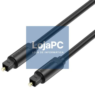 Cabo de Audio de Fibra óptica Vention BAEBJ/ 5m/ Preto