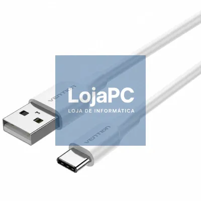 Cabo USB 2.0 Tipo-C Vention CTHWG/ USB Tipo-C Macho - USB Macho/ 480Mbps/ 1.5m/ Branco