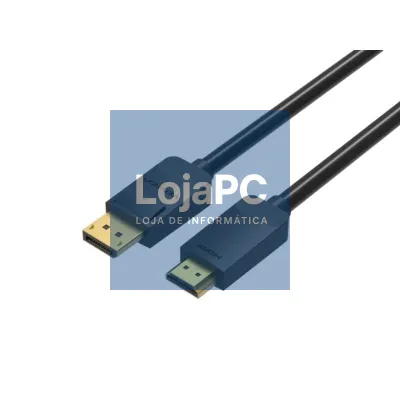 Cabo Conversor Vention HADBG/ Displayport Macho - HDMI Macho/ 1.5m/ Preto