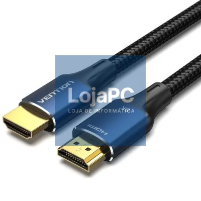 Cabo HDMI 2.1 8K Vention ALGLH/ HDMI Macho - HDMI Macho/ 2m/ Azul