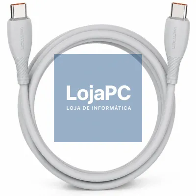 Cabo USB 2.0 Tipo-C Vention TRWHH/ USB Tipo-C Macho - USB Tipo-C Macho/ até 100W/ 480Mbps/ 2m/ Cinzento