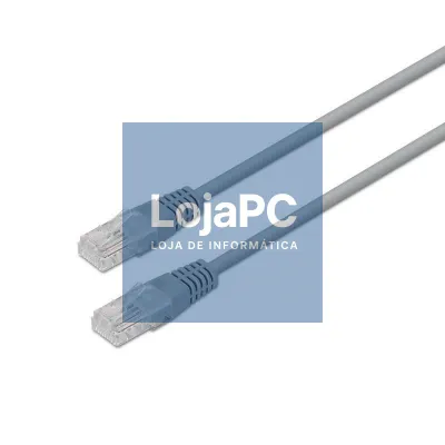 Cabo de rede RJ45 UTP Aisens A133-0179 Cat.5e/ 2m/ Cinzento