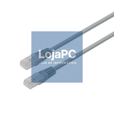 Cabo de rede RJ45 UTP Aisens A133-0180 Cat.5e/ 3m/ Cinzento