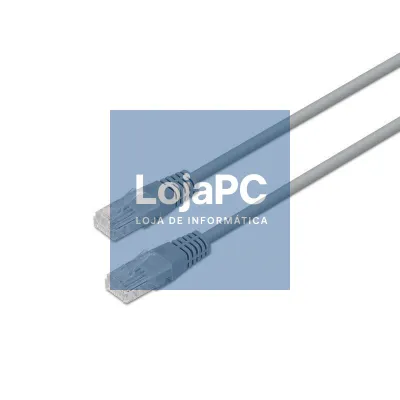 Cabo de rede RJ45 UTP Aisens A133-0186 Cat.5e/ 30m/ Cinzento