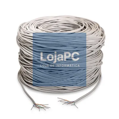 Bobina de Cabo RJ45 UTP Aisens A133-0209 Cat.5e/ 305m/ Cinzento