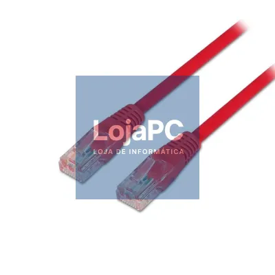 Cabo de rede RJ45 UTP Aisens A135-0239 Cat.6/ 2m/ Vermelho