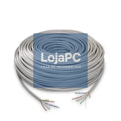 Bobina de Cabo RJ45 UTP Aisens A135-0261 Cat.6/ 100m/ Cinzento