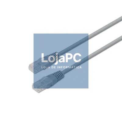 Cabo de rede RJ45 UTP Aisens A135-0266 Cat.6/ 1m/ Cinzento