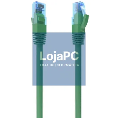 Cabo de rede RJ45 AWG26 CCA UTP Aisens A135-0811 Cat.6/ 2m/ Verde