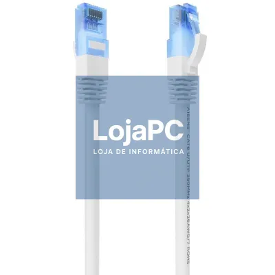 Cabo de rede RJ45 AWG26 CCA UTP Aisens A135-0826 Cat.6/ 10m/ Branco