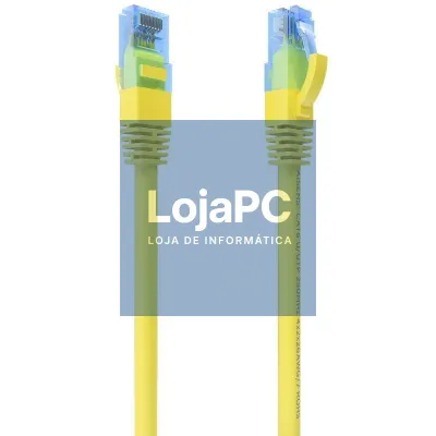 Cabo de rede RJ45 AWG26 CCA UTP Aisens A135-0836 Cat.6/ 3m/ Amarelo