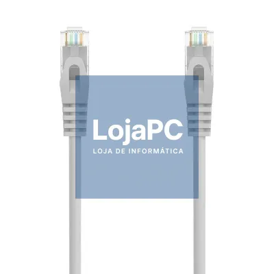 Cabo de rede RJ45 AWG24 UTP Aisens A145-0554 Cat.6A/ LSZH/ 1.5m/ Cinzento