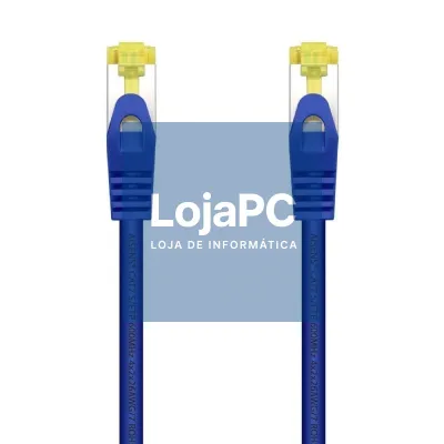 Cabo de rede RJ45 SFTP Aisens A146-0479 Cat.7/ 2m/ Azul