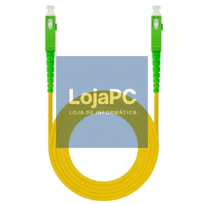 Cabo de Fibra Óptica G657A2 Nanocable 10.20.0005/ LSZH/ 5m/ Amarelo