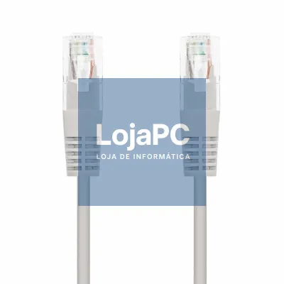 Cabo de rede RJ45 UTP Nanocable 10.20.0400-L25 Cat.6/ 25cm/ Cinzento