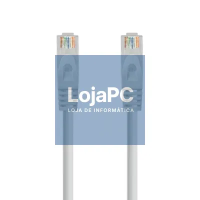 Cabo de rede RJ45 UTP Nanocable 10.20.1810 Cat.6/ 10m/ Cinzento