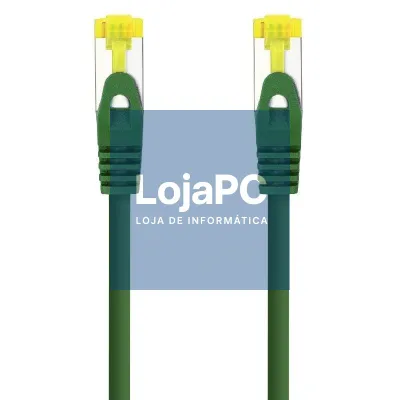 Cabo de rede RJ45 SFTP Nanocable 10.20.1900-L25-GR Cat.6A/ LSZH/ 25cm/ Verde