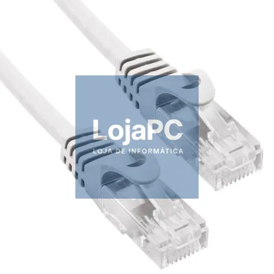 Cabo de rede RJ45 UTP Phasak PHK 1520 Cat.6/ 20m/ Cinzento