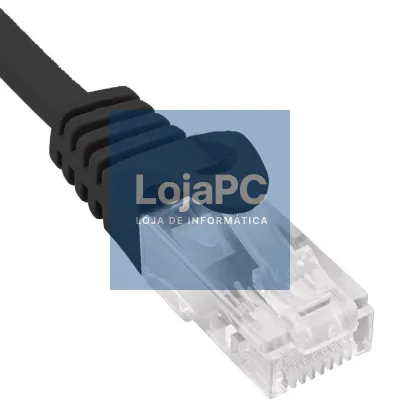 Cabo de rede RJ45 UTP Phasak PHK 1730 Cat.6/ 30m/ Preto