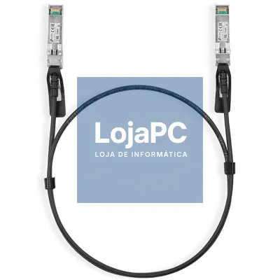 Cabo de ligação directa SFP+ TP-Link TL-SM5220-1M/ 10G/ 1m/ Preto