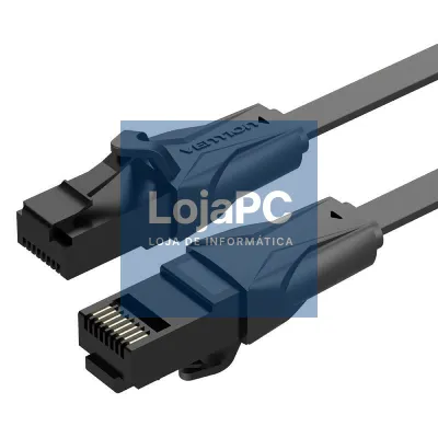 Cabo de rede RJ45 UTP Vention IBABF Cat.6/ 1m/ Preto