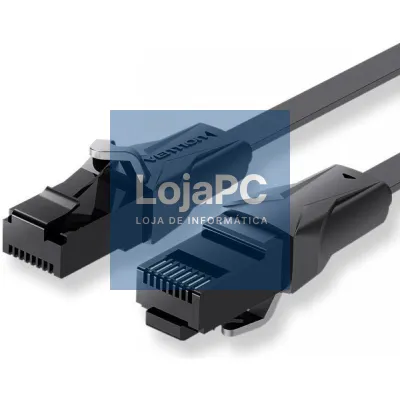 Cabo de rede RJ45 UTP Vention IBABT Cat.6/ 30m/ Preto