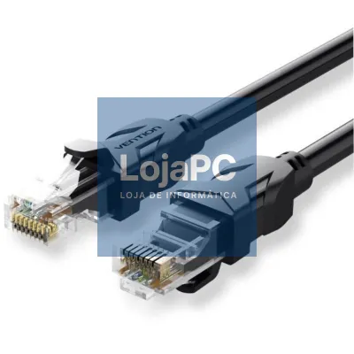 Cabo de rede RJ45 UTP Vention IBEBT Cat.6/ 30m/ Preto