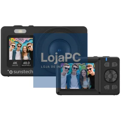 Câmara Digital Sunstech DCAM4825/ 48MP/ Zoom Óptico 18x/ Preta