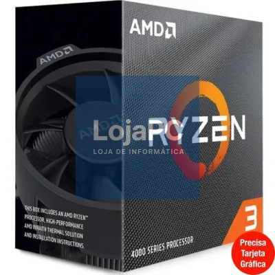 Processador AMD Ryzen 3 4100 3.80GHz Socket AM4