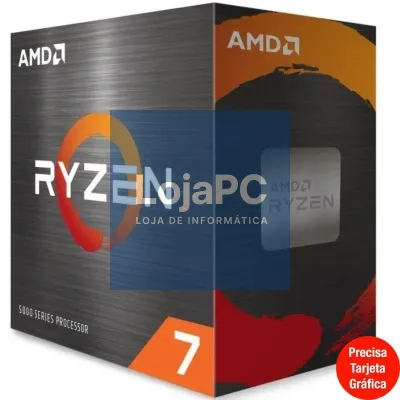 Processador AMD Ryzen 7 5700X 3.40GHz Socket AM4