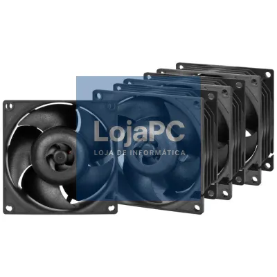 Pack de 4 Ventoinhas Arctic S8038-7K/ 8cm