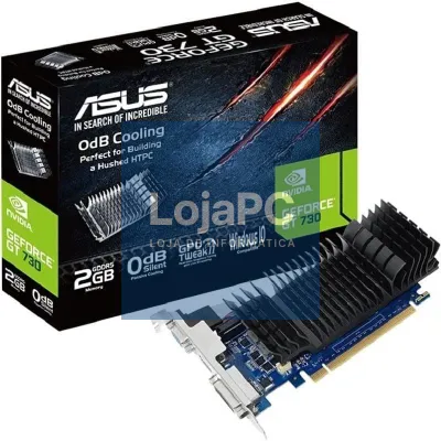 Placa gráfica Asus GeForce GT 730/ 2GB GDDR5
