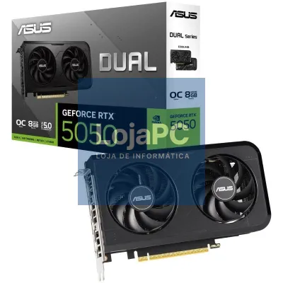 Placa gráfica Asus Dual GeForce RTX 5050 OC/ 8GB GDDR6