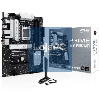 Placa-mãe Asus Prime B650-PLUS WiFi Socket AM5/ DDR5/ PCIe 5.0