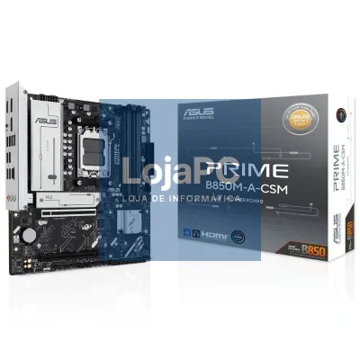 Placa-mãe Asus Prime B850M-A-CSM Socket AM5/ DDR5/ PCIe 5.0/ Micro ATX